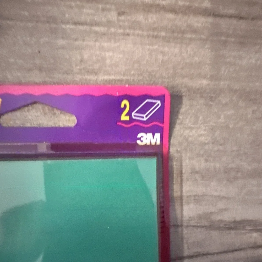 Large Post-it Notes 2 Pads Green 3 7/8 Inches 5 7/8 Inches NOS 1996